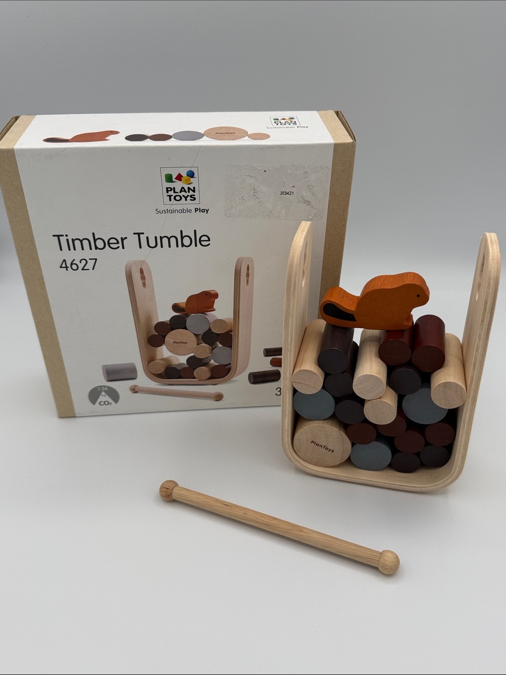Plan Toys Timber Tumble Game
